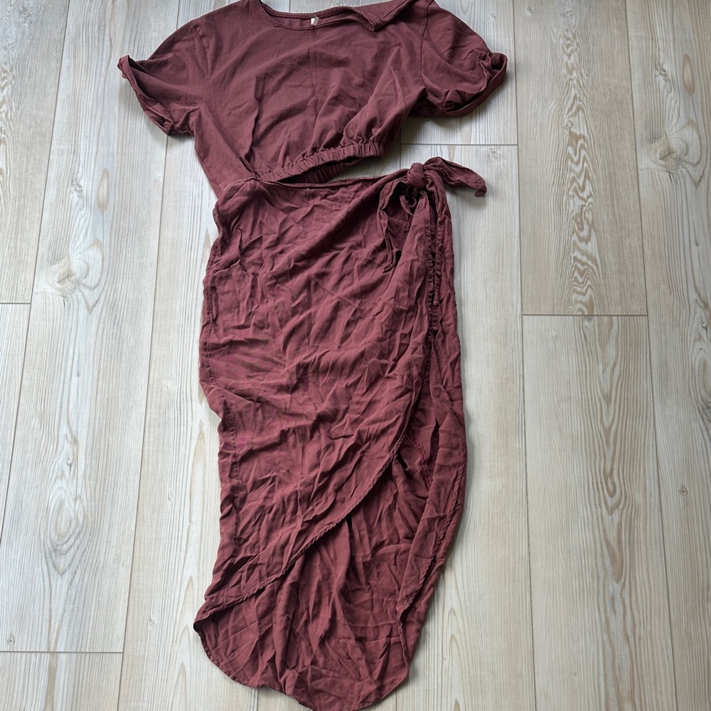 Free People Maxi Rae Dress SZ XL